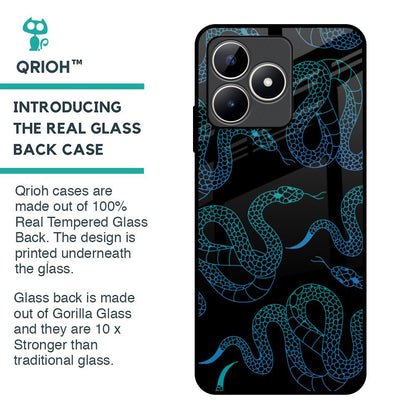 Serpentine Glass Case for Realme C53