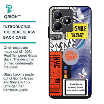 Smile for Camera Glass Case for Realme C53