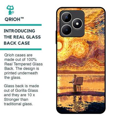 Sunset Vincent Glass Case for Realme C53