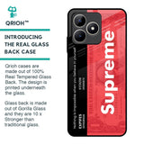Supreme Ticket Glass Case for Realme C53