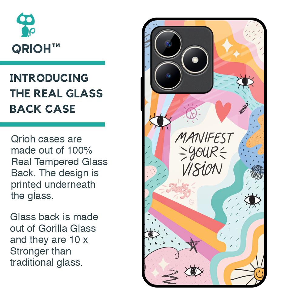 Vision Manifest Glass Case for Realme C53