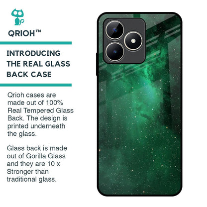 Emerald Firefly Glass Case For Realme C53