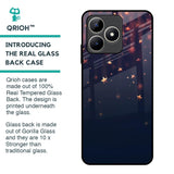 Falling Stars Glass Case For Realme C53