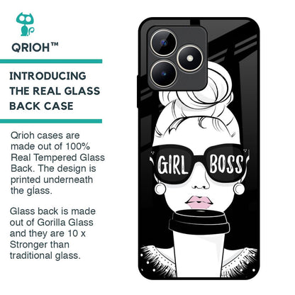 Girl Boss Glass Case For Realme C53