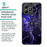 Techno Color Pattern Glass Case For Realme C53