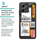 Cool Barcode Label Glass Case For Realme C53