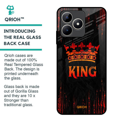 Royal King Glass Case for Realme C53