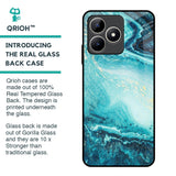 Sea Water Glass Case for Realme C53