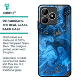 Gold Sprinkle Glass Case for Realme C53