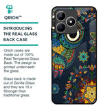 Owl Art Glass Case for Realme C53