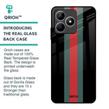Vertical Stripes Glass Case for Realme C53