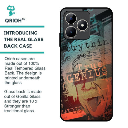 True Genius Glass Case for Realme C53