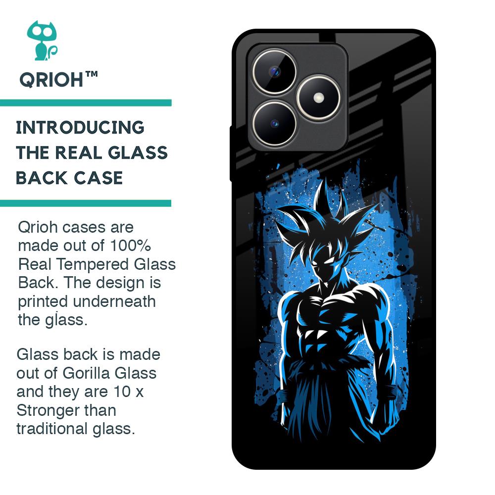 Splatter Instinct Glass Case for Realme C53
