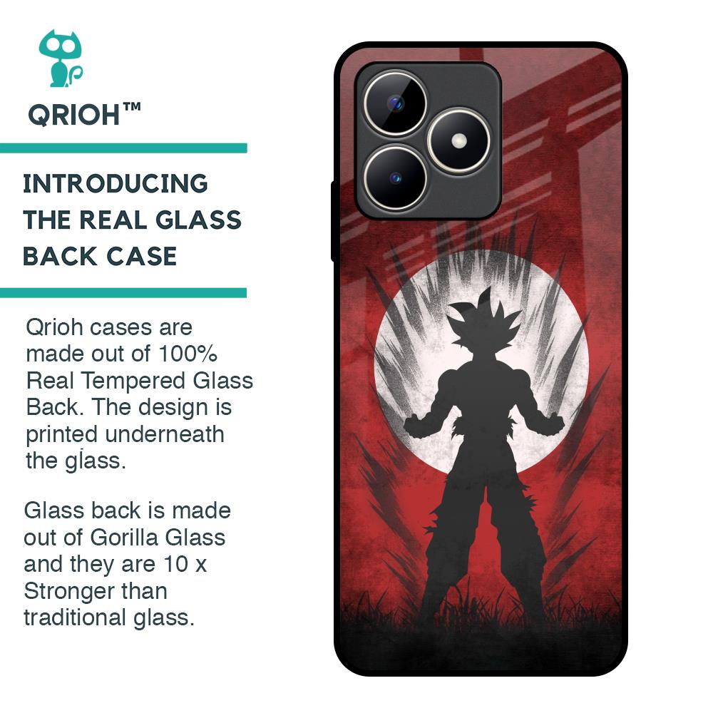 Japanese Animated Glass Case for Realme C53