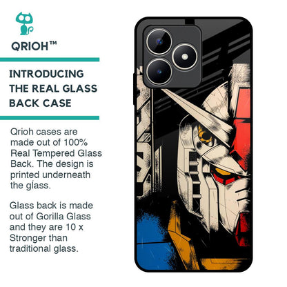 Transformer Art Glass Case for Realme C53