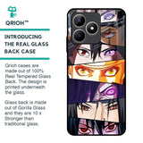 Anime Eyes Glass Case for Realme C53