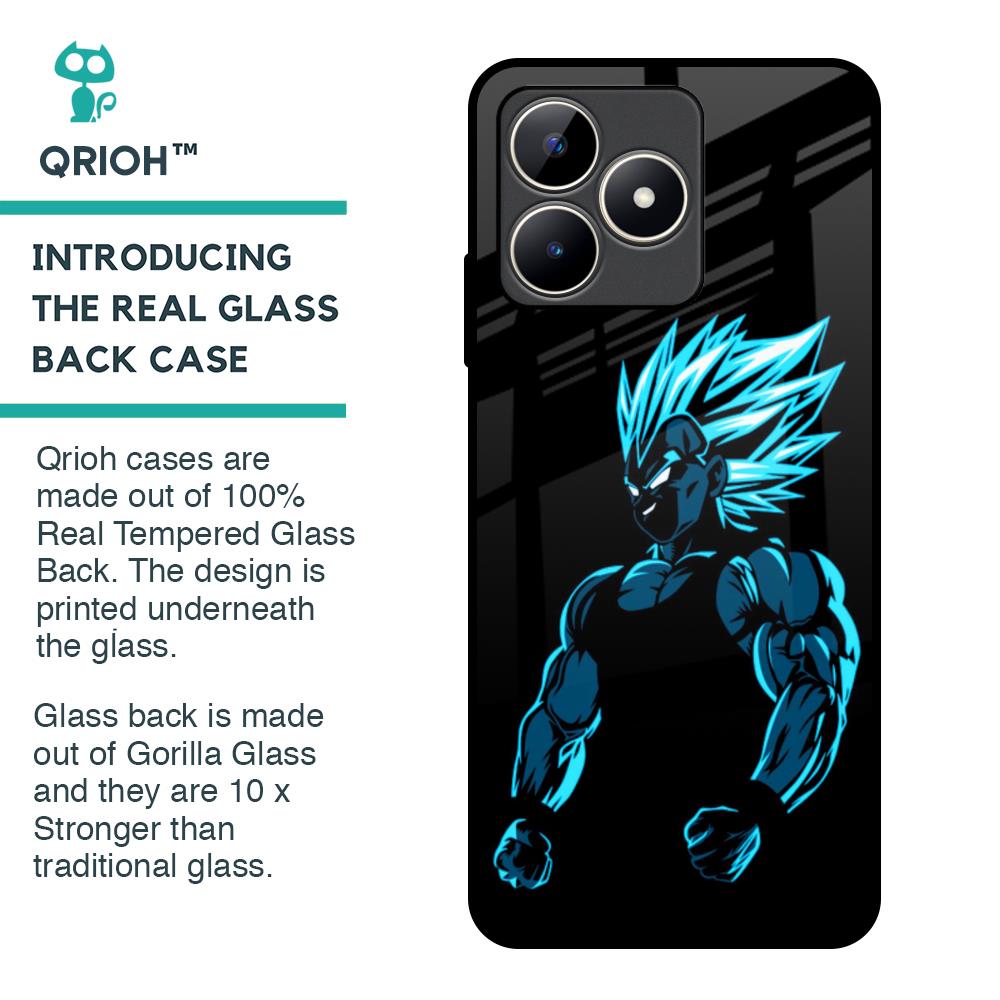 Pumped Up Anime Glass Case for Realme C53