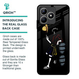 Luffy Line Art Glass Case for Realme C53