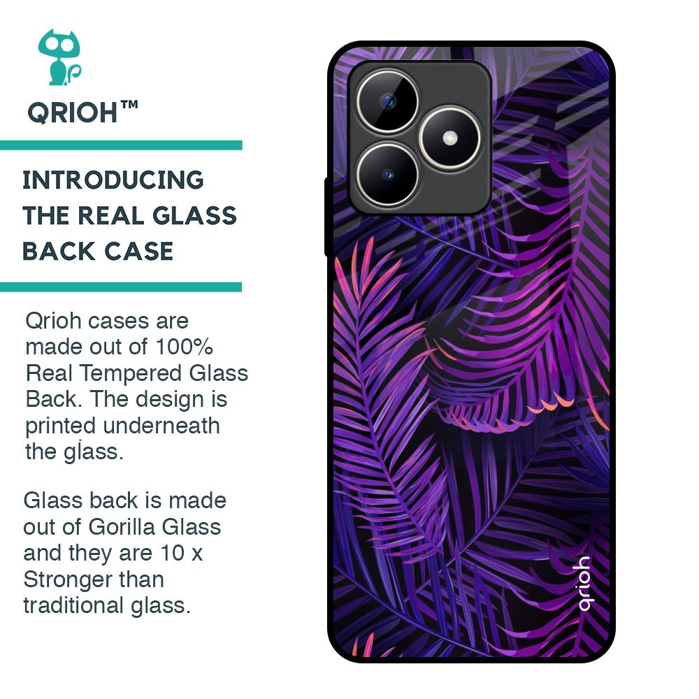 Plush Nature Glass Case for Realme C53