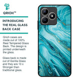 Ocean Marble Glass Case for Realme C53