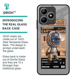 Space Ticket Glass Case for Realme C53