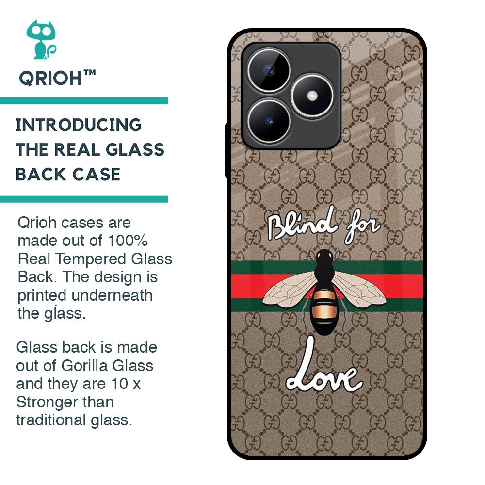 Blind For Love Glass Case for Realme C53