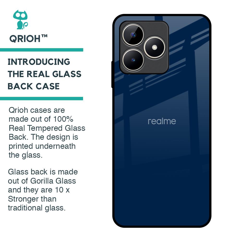 Royal Navy Glass Case for Realme C53