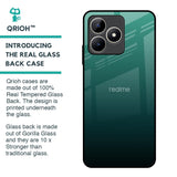 Palm Green Glass Case For Realme C53