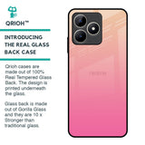 Pastel Pink Gradient Glass Case For Realme C53
