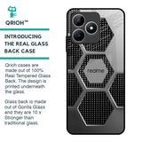 Hexagon Style Glass Case For Realme C53