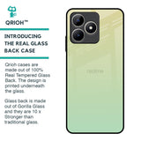 Mint Green Gradient Glass Case for Realme C53