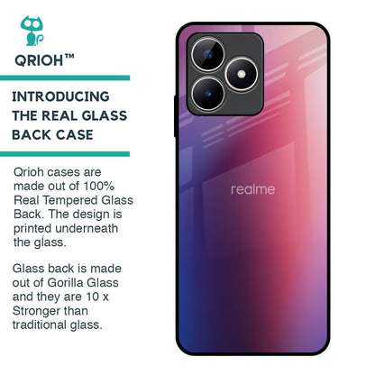 Multi Shaded Gradient Glass Case for Realme C53