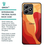 Magma Color Pattern Glass Case for Realme C53