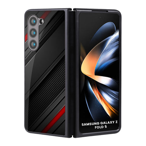 Modern Abstract Samsung Galaxy Z Fold5 5G Glass Back Cover Online