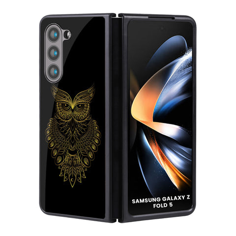 Golden Owl Samsung Galaxy Z Fold5 5G Glass Back Cover Online
