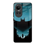 Cyan Bat Oppo Reno10 5G Glass Back Cover Online