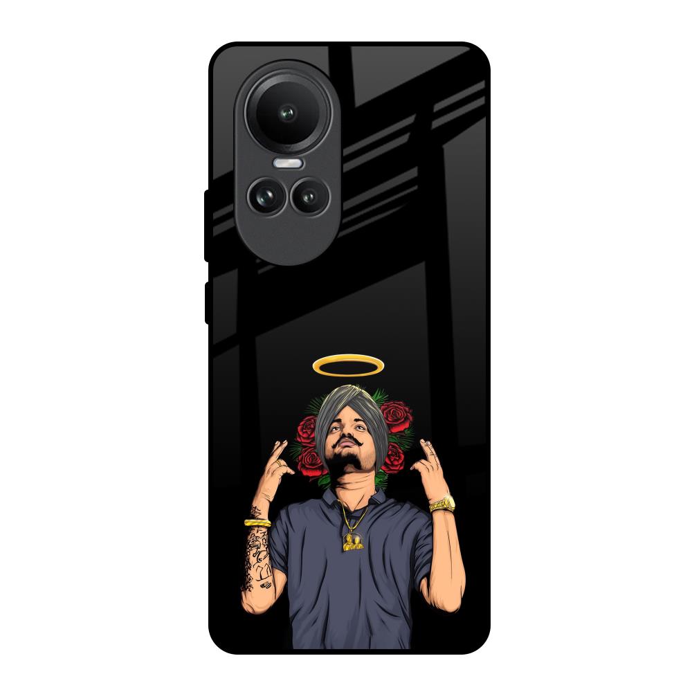 Punjabi Singer Poster Oppo Reno10 5G Glass Back Cover Online