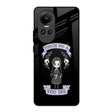 Touch Me & You Die Oppo Reno10 5G Glass Back Cover Online