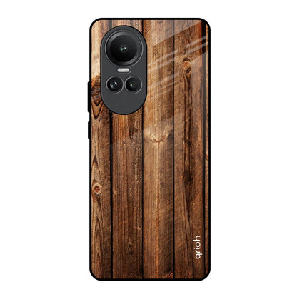 Timber Printed Oppo Reno10 5G Glass Back Cover Online