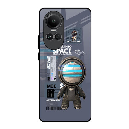 Space Travel Oppo Reno10 5G Glass Back Cover Online