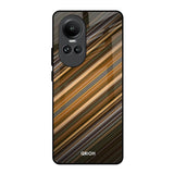 Diagonal Slash Pattern Oppo Reno10 5G Glass Back Cover Online