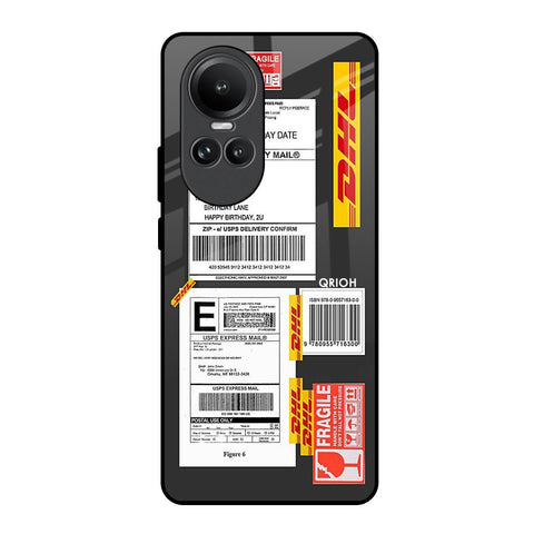 Cool Barcode Label Oppo Reno10 5G Glass Back Cover Online