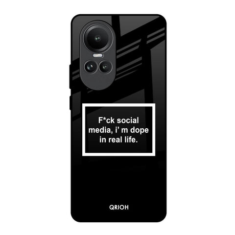 Dope In Life Oppo Reno10 5G Glass Back Cover Online