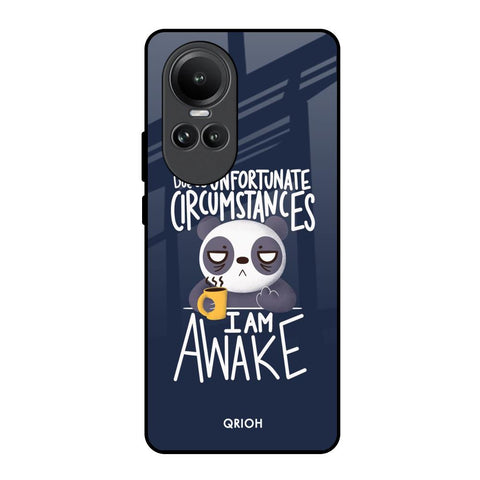 Struggling Panda Oppo Reno10 5G Glass Back Cover Online