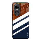 Bold Stripes Oppo Reno10 5G Glass Back Cover Online