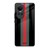 Vertical Stripes Oppo Reno10 5G Glass Back Cover Online