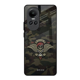 Army Warrior Oppo Reno10 5G Glass Back Cover Online