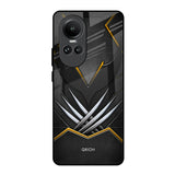 Black Warrior Oppo Reno10 5G Glass Back Cover Online