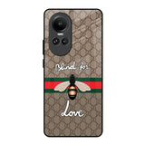 Blind For Love Oppo Reno10 5G Glass Back Cover Online