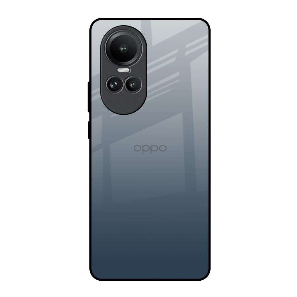 Smokey Grey Color Oppo Reno10 5G Glass Back Cover Online